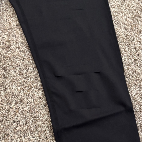 ZYIA Black Slash Women's Leggings - Picture 7 of 10